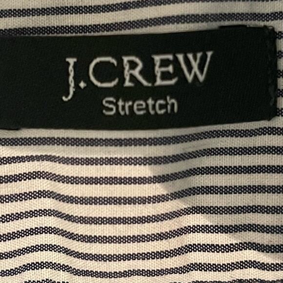 J Crew Straight Dark Wash Boho Hippie Festival Blue Jean Skirt NWOT Size 4 - Picture 8 of 12